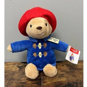 Paddington Bear Plush Kohl's Cares Stuffed Animal Blue Coat Red Hat